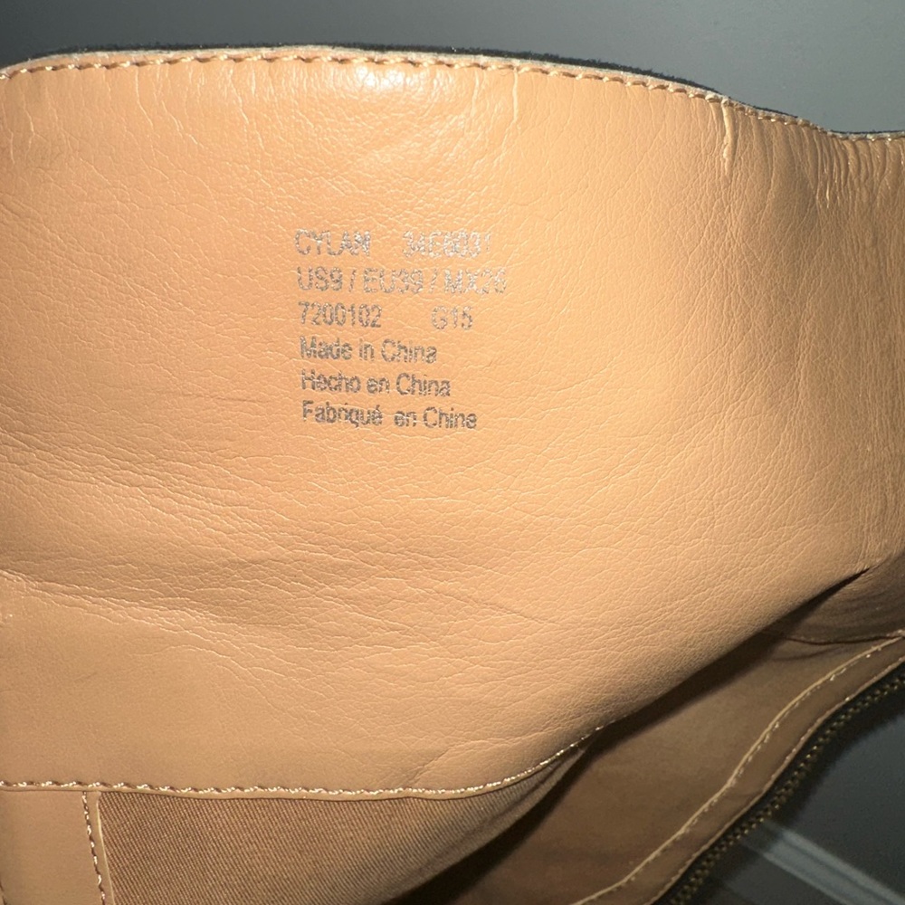 Calvin Klein Womens Priya Over-The-Knee Boots (Black, 9M) - Picture 4 of 4